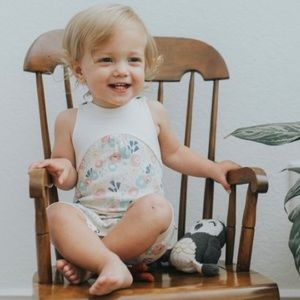 Finn + Emma organic jumper romper one piece